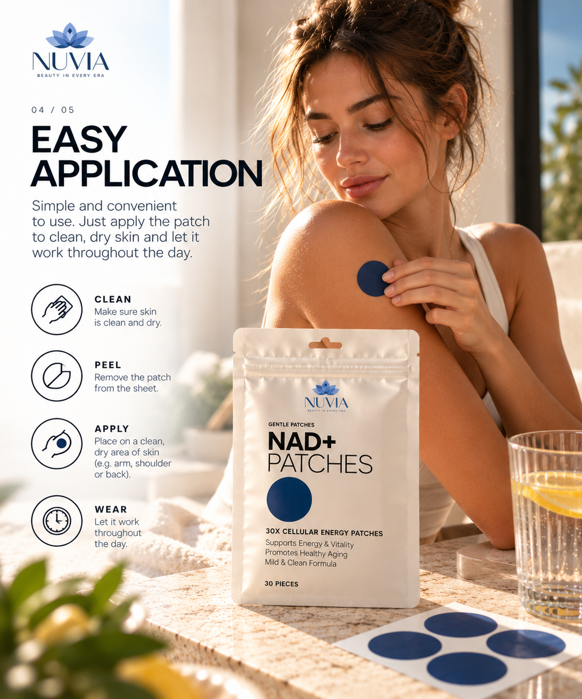 NUVIA™ NAD+ Daily Patches