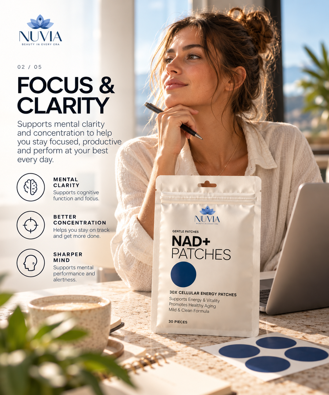 NUVIA™ NAD+ Daily Patches